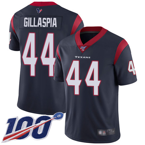 Houston Texans Limited Navy Blue Men Cullen Gillaspia Home Jersey NFL Football 44 100th Season Vapor Untouchable